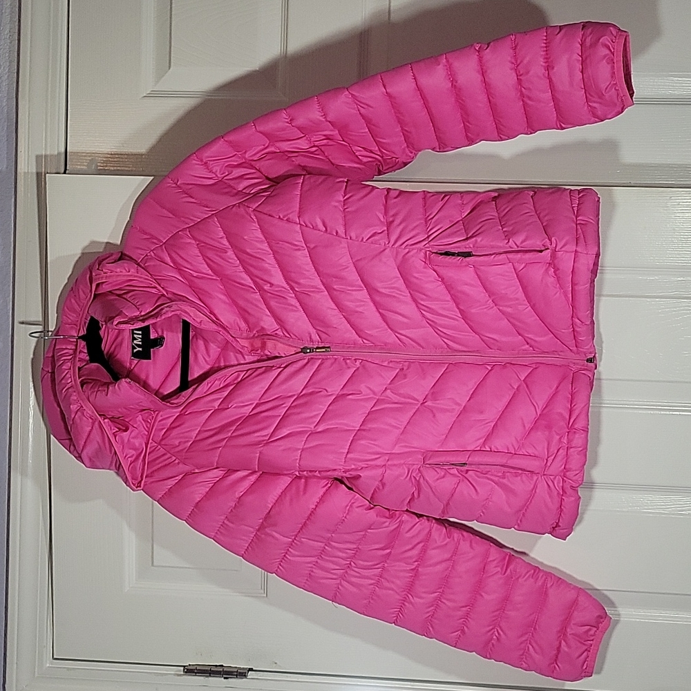 YMI light hooded puffer